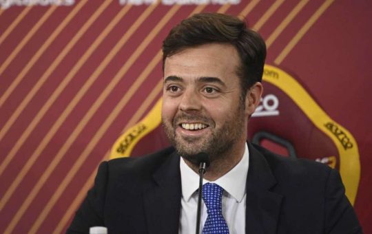 Pinto lavora per i pali della Roma