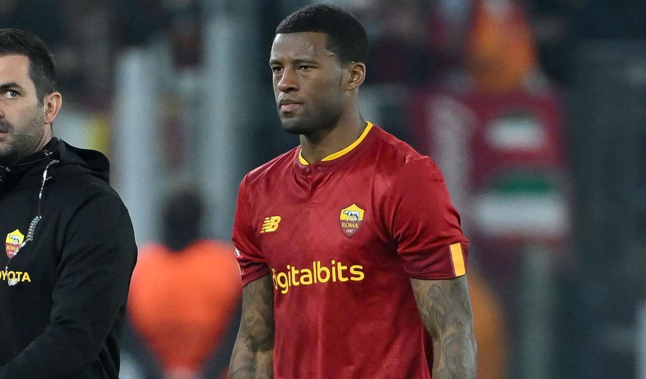 Wijnaldum potrebbe allontanarsi da Roma