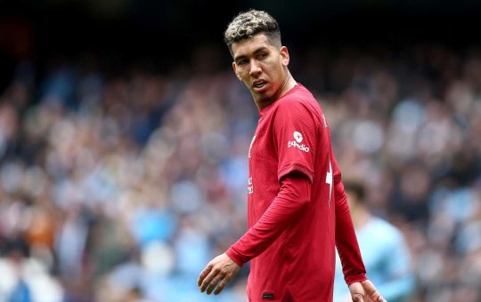 Firmino in uscita dal Liverpool
