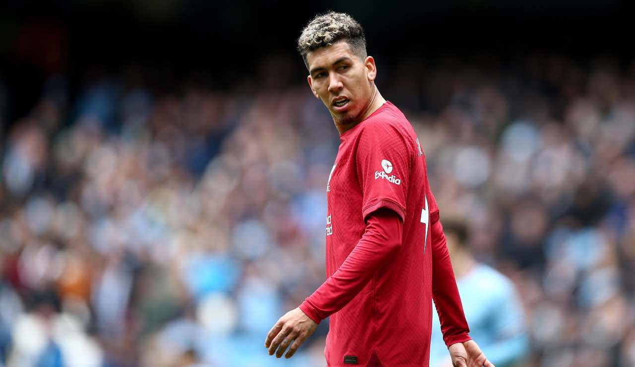 Firmino in uscita dal Liverpool