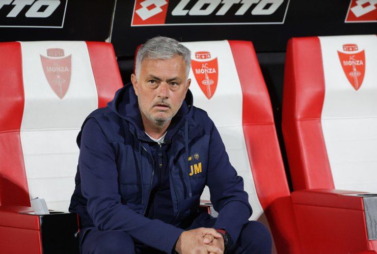 Josè Mourinho, allenatore della Roma - Foto ANSA - Ilromanista.it