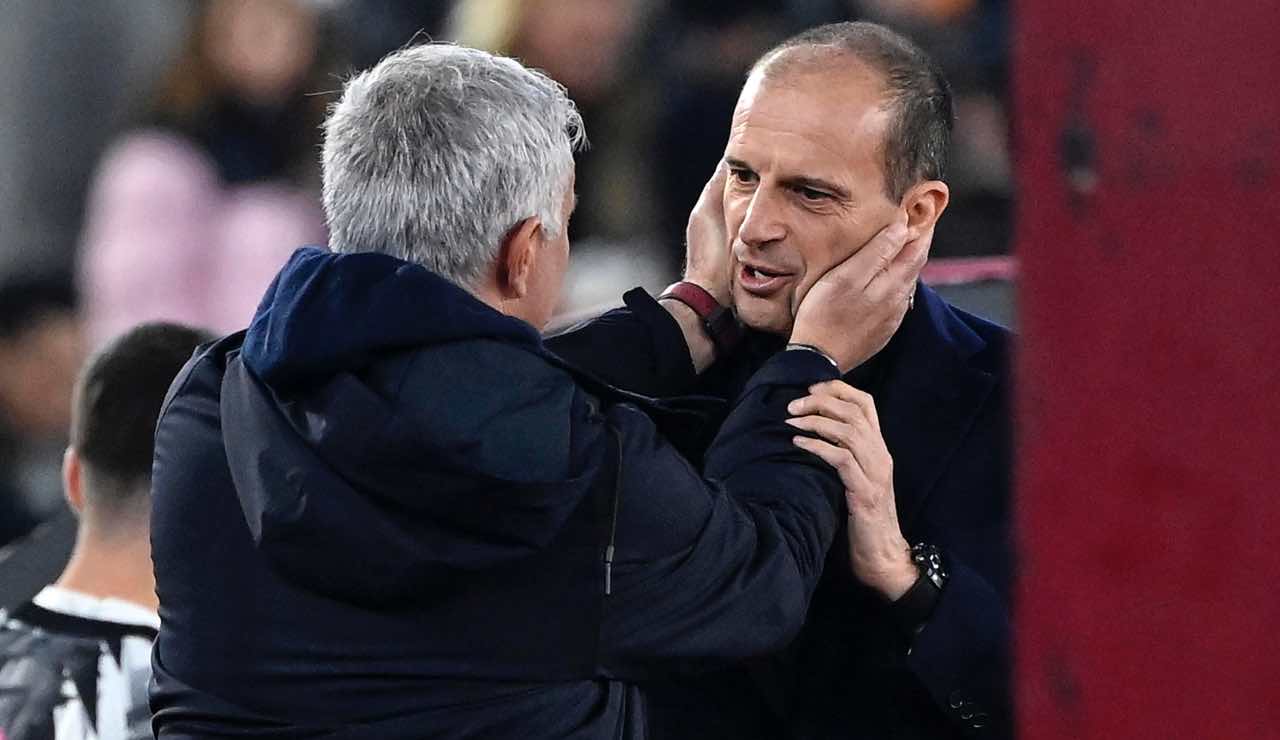 Allegri e Mourinho