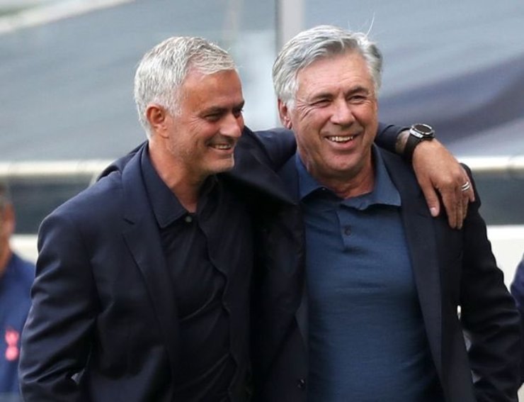 Mourinho e Ancelotti