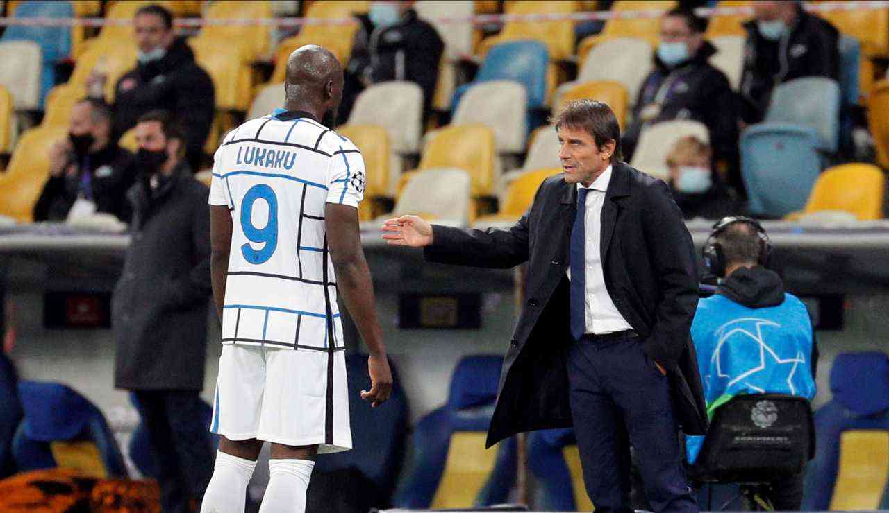 Antonio Conte e Romelu Lukaku - Foto ANSA - Ilromanista.it