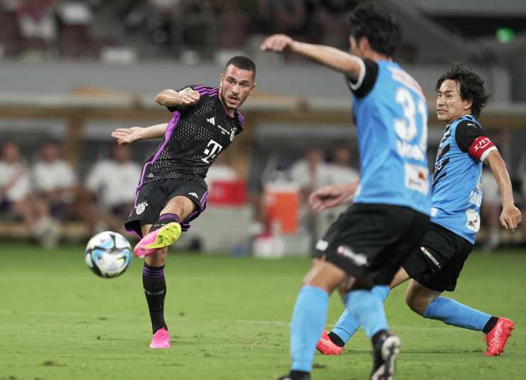 Arijon Ibrahimovic con il Bayern Monaco - Foto ANSA - Ilromanista.it