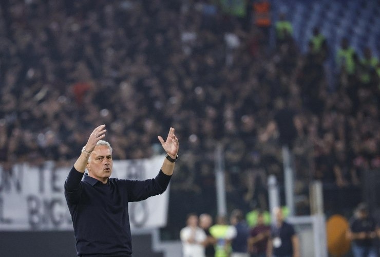 José Mourinho contro il Milan - Foto ANSA - Ilromanista.it