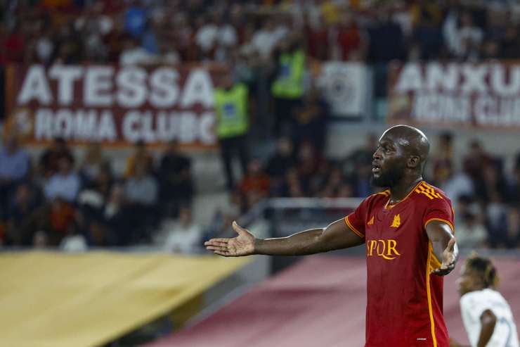 Romelu Lukaku all'esordio con la Roma - Foto ANSA - Ilromanista.it
