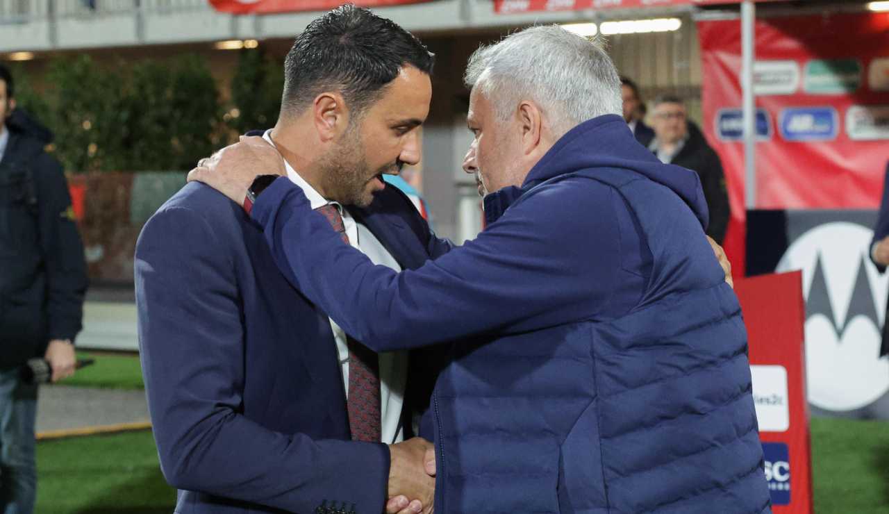 Palladino e Mourinho
