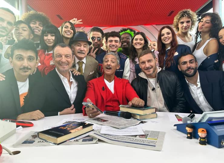 Francesco Totti ospite di Viva Rai2! - Foto ANSA - Ilromanista.it