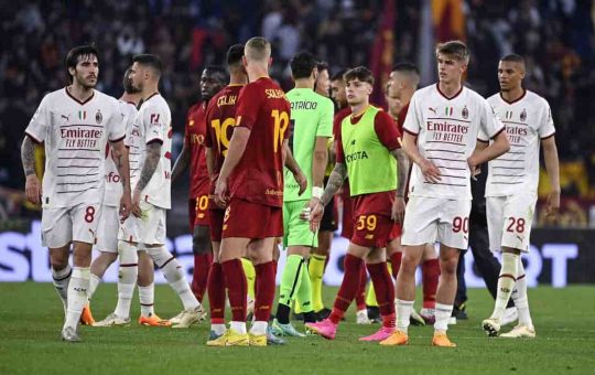 Roma vs Milan della passata stagione - Foto ANSA - Ilromanista.it