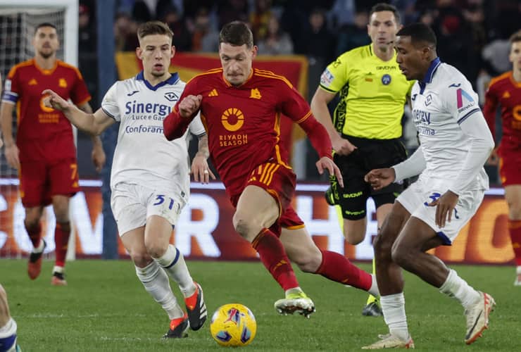 Andrea Belotti con la maglia della Roma - Foto ANSA - Ilromanista.it