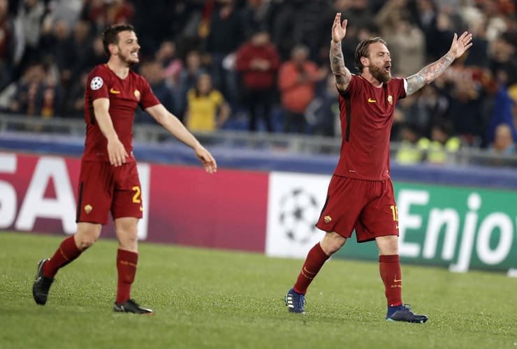Florenzi e De Rossi - Foto ANSA - Ilromanista.it