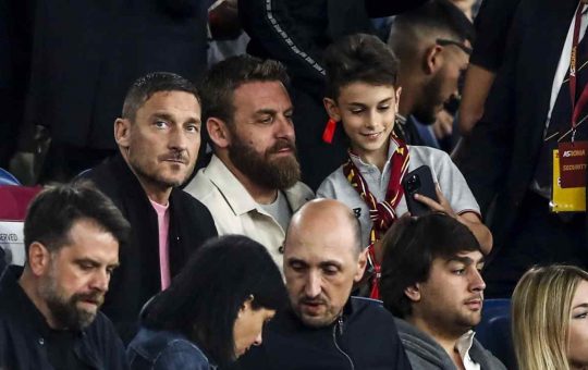 Totti e De Rossi - ansa - stadiosport