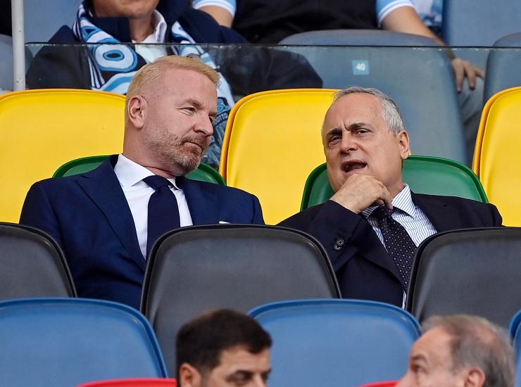 Igli Tare e Claudio Lotito