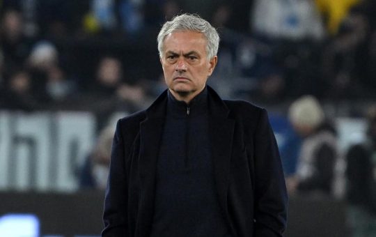 José Mourinho allo Stadio Olimpico di Roma - Foto ANSA - Ilromanista.it