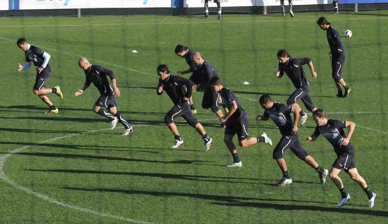 La Lazio in allenamento a Formello - Foto ANSA - Ilromanista.it