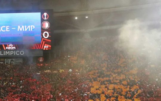 La curva romanista dello Stadio Olimpico - Foto ANSA - Ilromanista.it