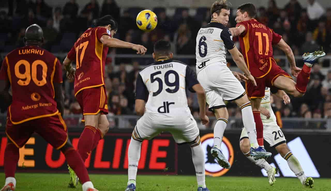 Roma vs Lecce di questo campionato - Foto ANSA - Ilromanista.it