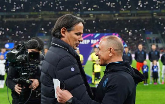 Inzaghi e Calzona - Lapresse - ilromanista.it