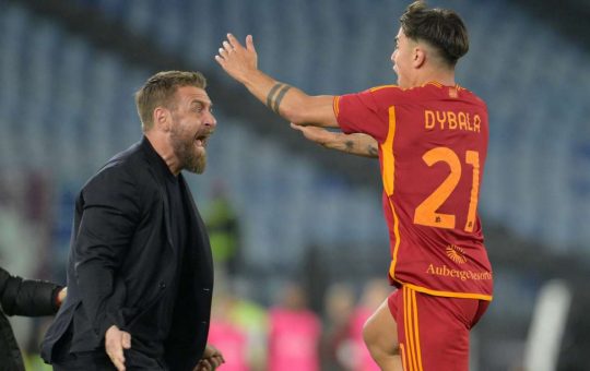 De Rossi e Dybala