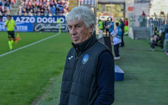 Gian Piero Gasperini a Cagliari - Foto Lapresse - Ilromanista.it