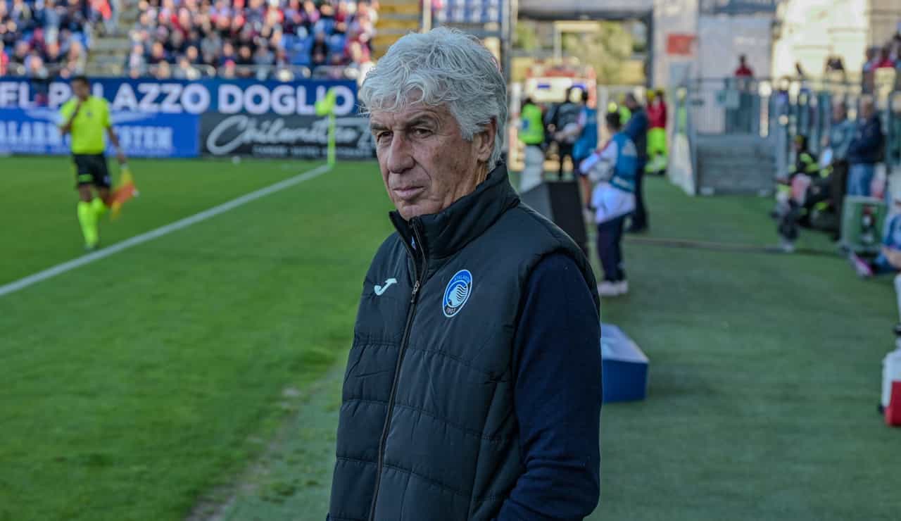 Gian Piero Gasperini a Cagliari - Foto Lapresse - Ilromanista.it