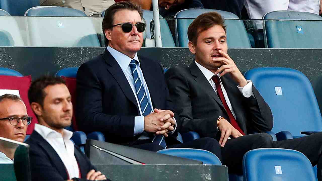 I Friedkin in tribuna - ANSA Foto - Ilromanista.it