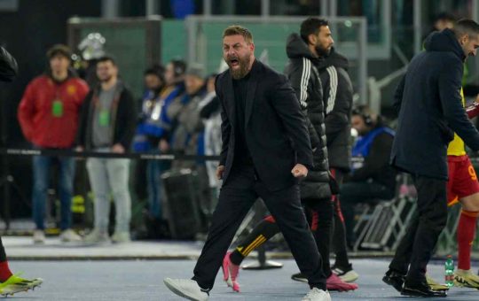 La gioia di Daniele De Rossi - Lapresse - Ilromanista.it