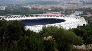 La vista dello stadio Olimpico - Lapresse - Ilromanista.it