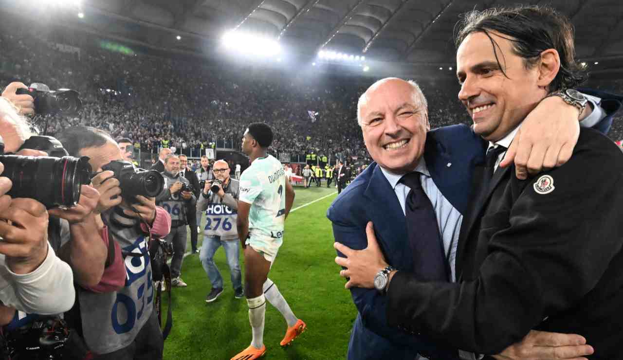 Marotta e Inzaghi - Ansafoto - ilromanista.it