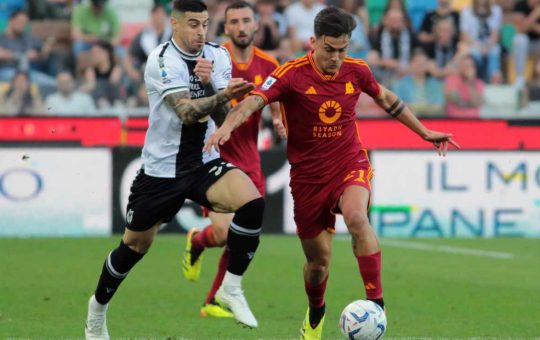 Udinese-Roma - Lapresse - ilromanista.it