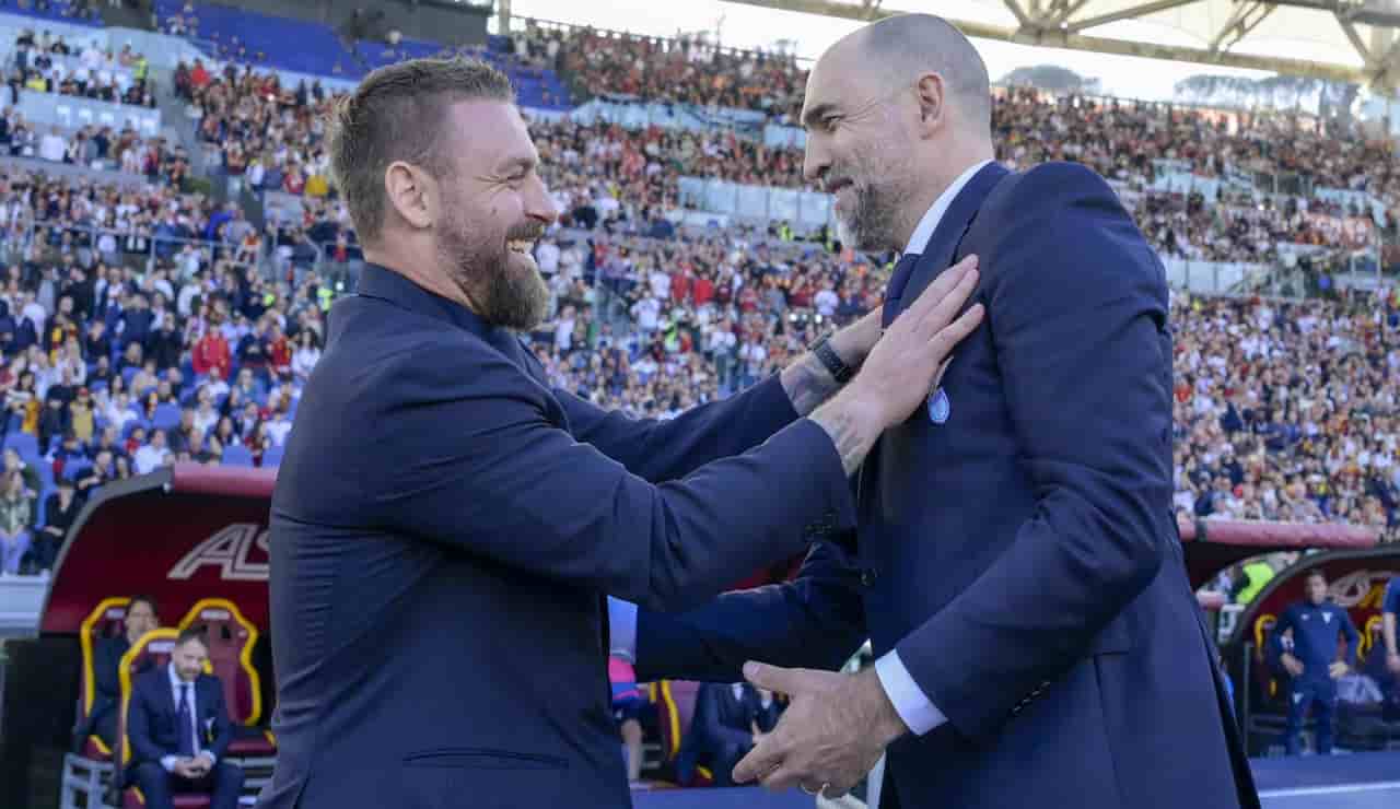 Daniele De Rossi ed Igor Tudor - Foto Lapresse - Ilromanista.it