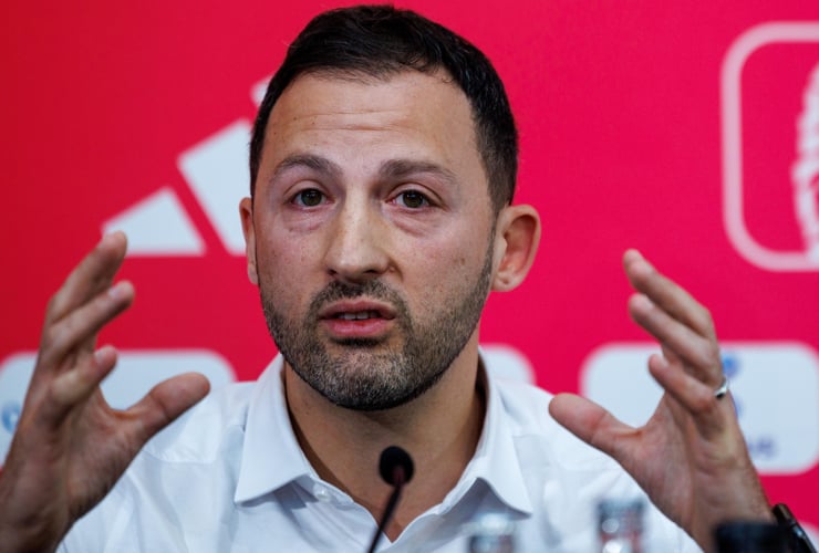 Domenico Tedesco, ct del Belgio - Foto ANSA - Ilromanista.it