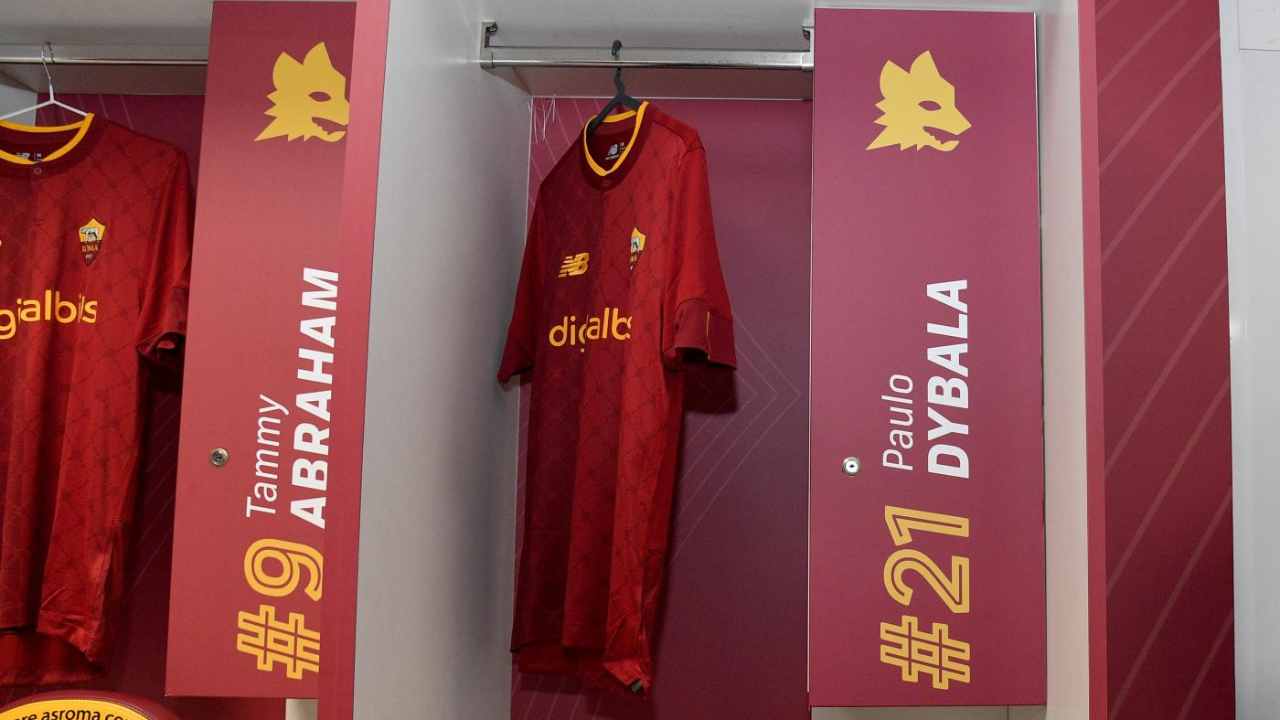 Lo spogliatoio della Roma - Lapresse - Ilromanista.it