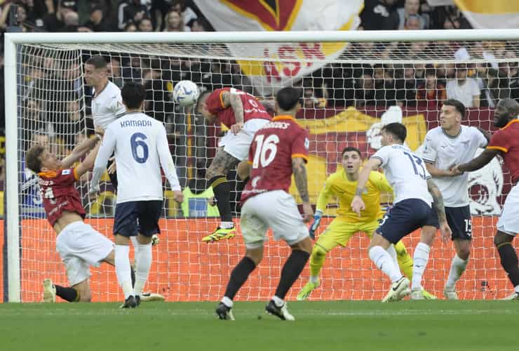 Roma vs Lazio - Foto Lapresse - Ilromanista.it