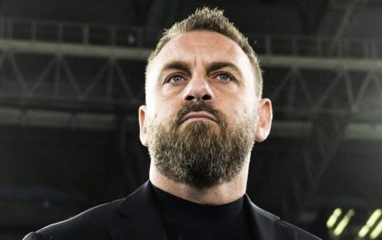 Daniele De Rossi, tecnico della Roma - Foto Lapresse - Ilromanista.it