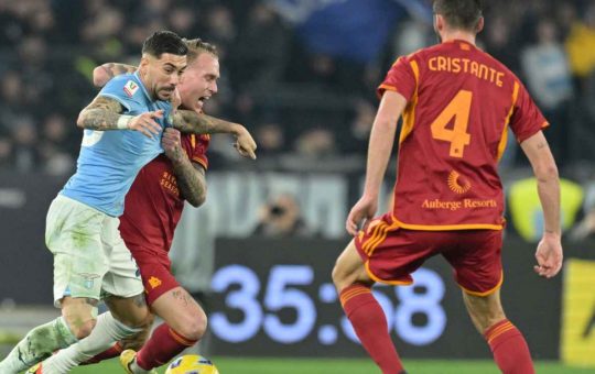 Derby della Capitale - Lapresse - ilromanista.it