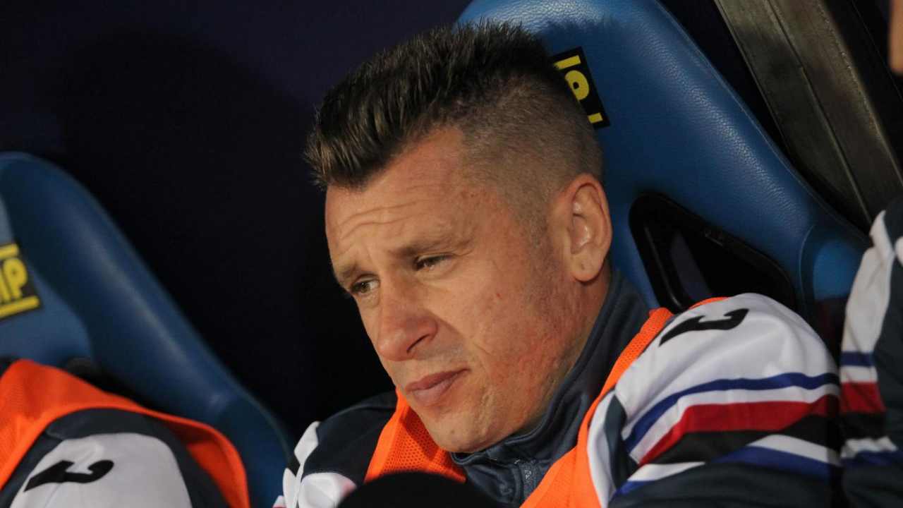 Antonio Cassano ai tempi della Samp - Lapresse - Ilromanista
