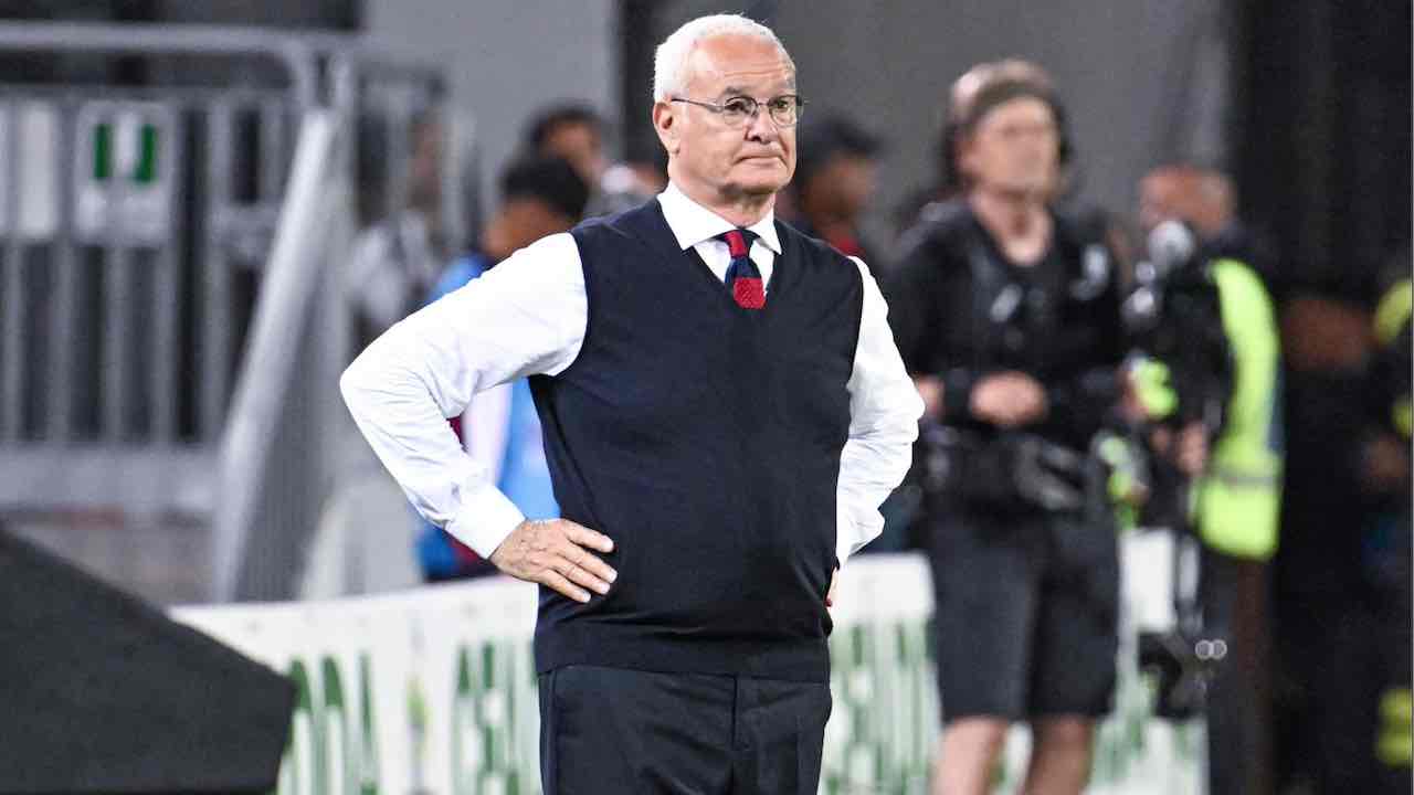 Ranieri a gamba tesa sulla Roma: "Mancanza di programmazione. Troppo facile dare colpa a De Rossi e Souloukou