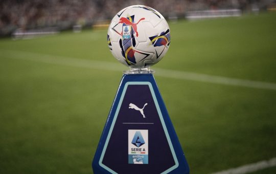 Il pallone di Serie A - Lapresse - Ilromanista.it