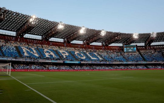 Lo stadio Diego Armando Maradona di Napoli - Foto Lapresse - Ilromanista.it