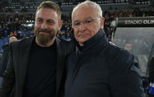 Passaggio di consegne tra De Rossi e Ranieri