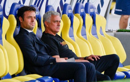 Tiago Pinto e José Mourinho - Lapresse - Ilromanista.it