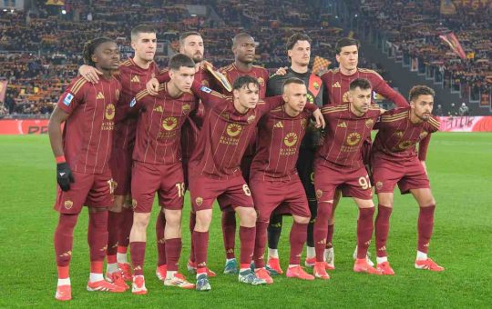 Foto di rito per la Roma - Lapresse - Ilromanista.it