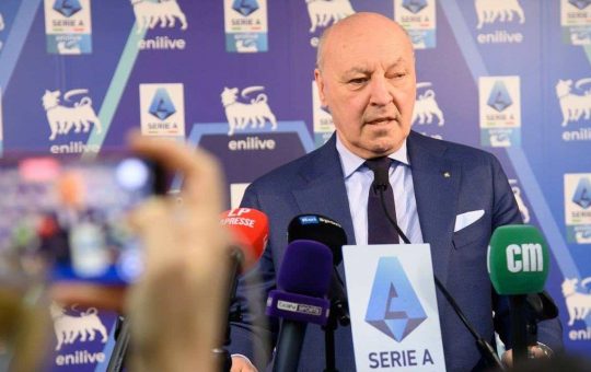 Il direttore dell'Inter Beppe Marotta - Foto Lapresse - Ilromanista.it