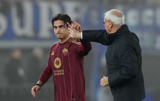 Paulo Dybala e Claudio Ranieri - Lapresse - Ilromanista.it