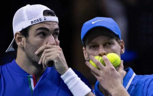 Sinner e Berrettini - Facebook Chiamarsi Bomber - Ilromanista.it