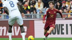 Roma-Cagliari 1-0, Baldanzi: "C'è un grande clima. L'obbiettivo sono i tre punti ogni domenica"
