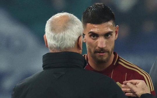 Claudio Ranieri e Lorenzo Pellegrini - Foto Lapresse - Ilromanista.it