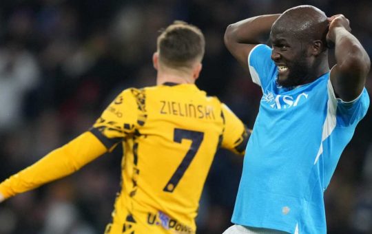 La delusione di Lukaku - Lapresse - Ilromanista.it